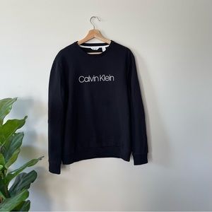Calvin Klein logo print crewneck sweatshirt